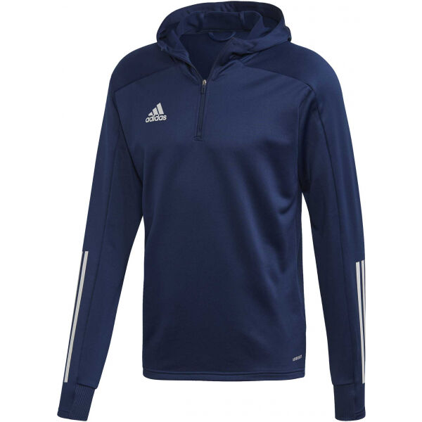 adidas CON20 TK HOOD  L - Pánská fotbalová mikina adidas