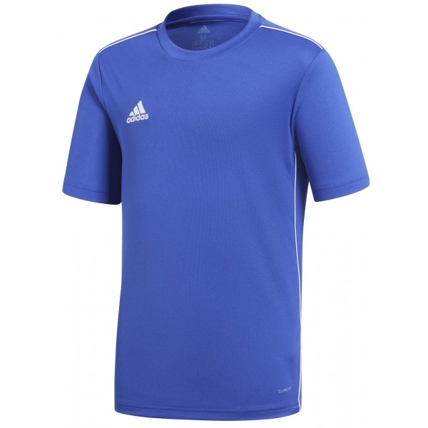 adidas CORE18 JSY Y modrá 140 - Juniorský fotbalový dres adidas
