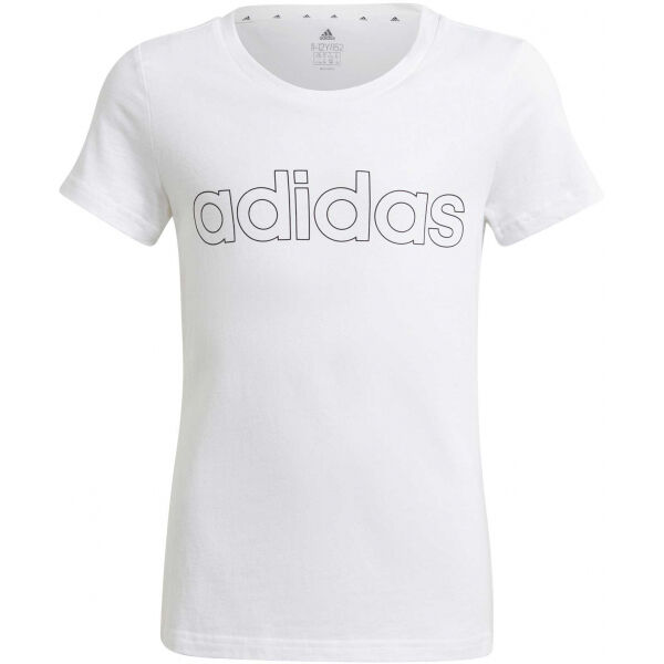 adidas LIN TEE  116 - Dívčí tričko adidas