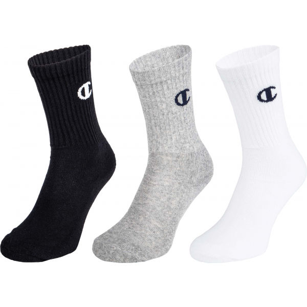 Champion CREW SOCKS LEGACY X3  39 - 42 - Unisexové ponožky Champion