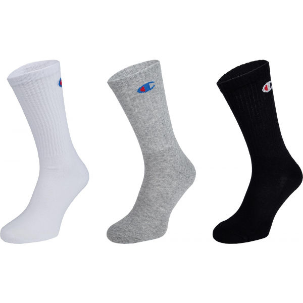 Champion CREW SOCKS LEGACY X3  39 - 42 - Unisexové ponožky Champion