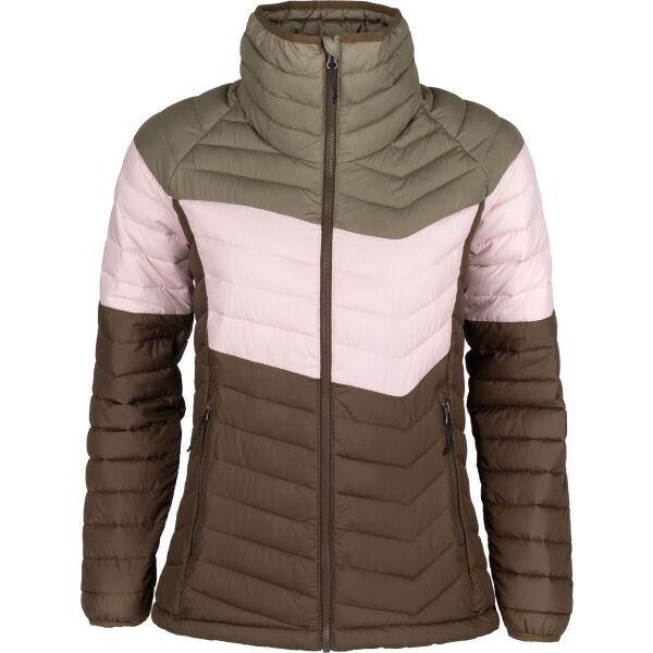 Columbia POWDER LITE BLOCKED JACKET  S - Dámská bunda Columbia