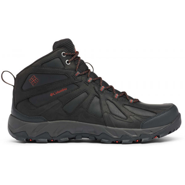 Columbia PEAKFREAK XCRSN II MID LTHR černá 11.5 - Pánská trailová obuv Columbia