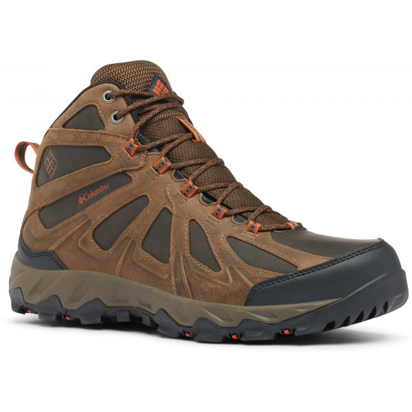 Columbia PEAKFREAK XCRSN II MID LTHR hnědá 11 - Pánská trailová obuv Columbia