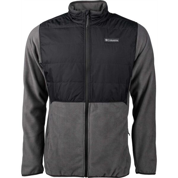 Columbia BASIN BUTTE FLEECE FULL ZIP  L - Pánská hybridní bunda Columbia