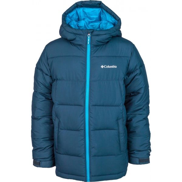 Columbia PIKE LAKE JACKET modrá XS - Dětská zimní bunda Columbia