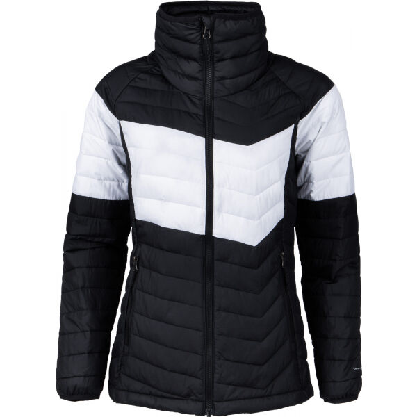 Columbia POWDER LITE BLOCKED JACKET  M - Dámská bunda Columbia