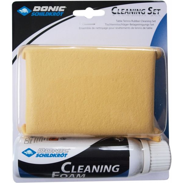 Donic CLEANING SET  NS - Čistící houba a sprej Donic