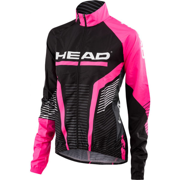 Head LADY ANORAK TEAM černá XL - Dámská cyklistická bunda Head