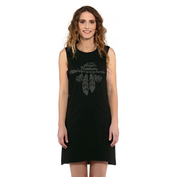 Horsefeathers KIM DRESS  S - Dámské šaty Horsefeathers