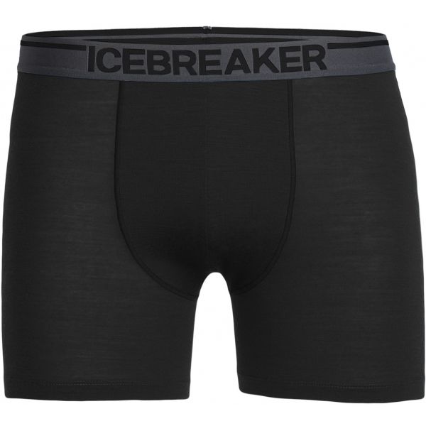 Icebreaker ANTOMICA BOXERS černá L - Pánské funkční boxerky Icebreaker