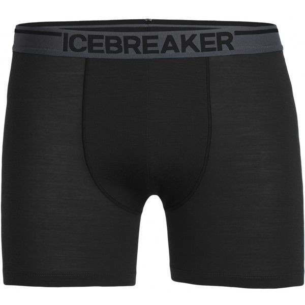 Icebreaker ANTOMICA BOXERS černá L - Pánské funkční boxerky Icebreaker