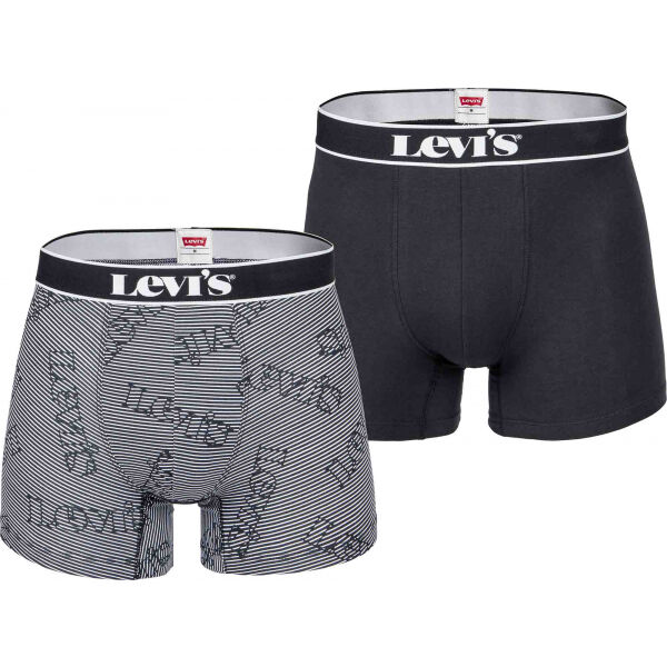Levi's LOGO STRIPE BOX  S - Pánské boxerky Levi's