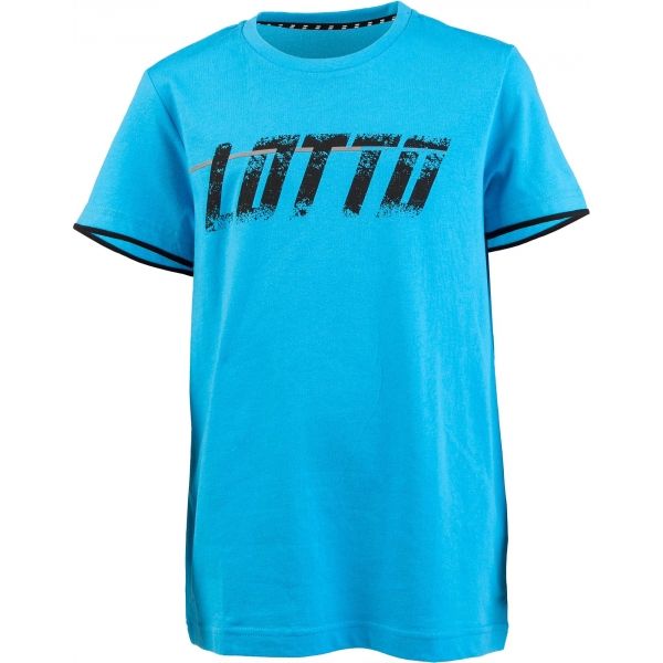 Lotto LOGO TEE JS B modrá XL - Chlapecké triko Lotto