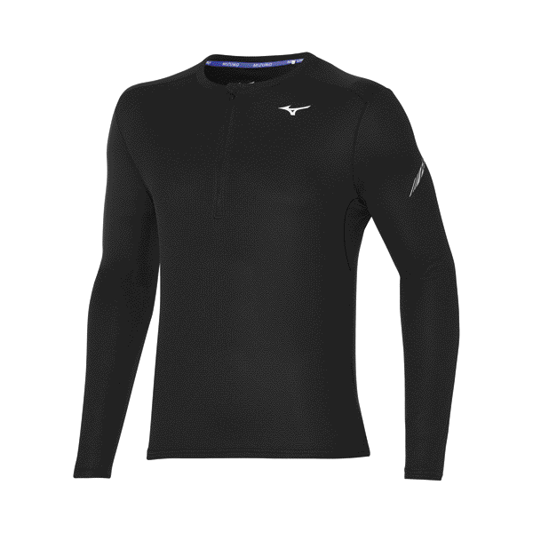 Mizuno DRY AERO FLOW LS HZ  XL - Pánské funkční triko s dlouhým rukávem Mizuno