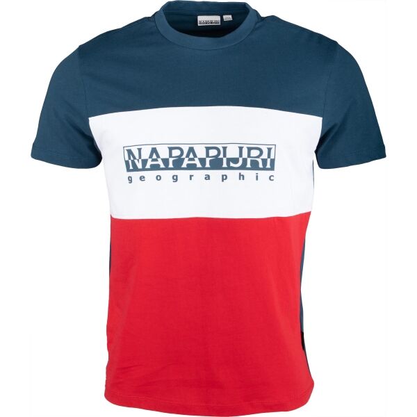Napapijri SOGY CB SS 2  2XL - Pánské tričko Napapijri