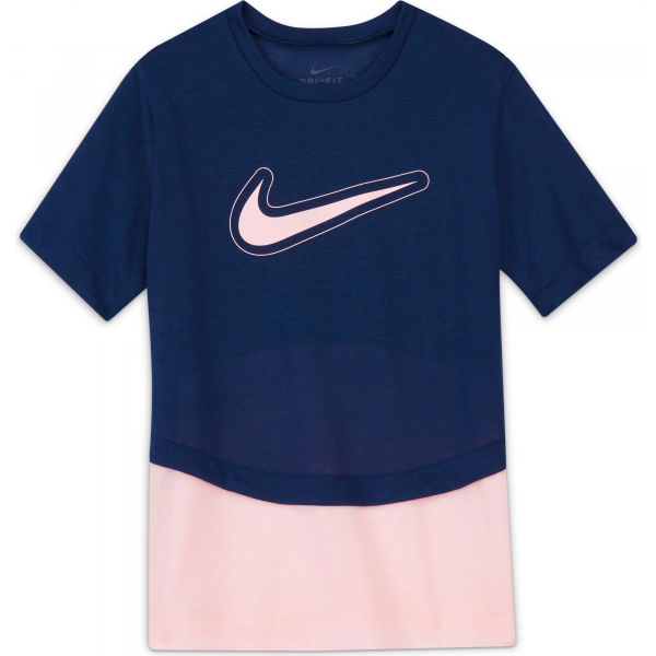 Nike DRY TROPHY SS TOP G  L - Dívčí tréninkové tričko Nike