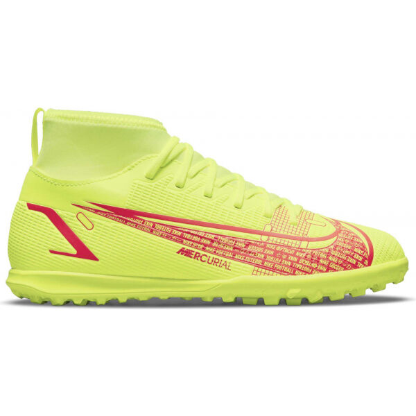 Nike JR MERCURIAL SUPERFLY 8 CLUB TF  3.5Y - Dětské turfy Nike