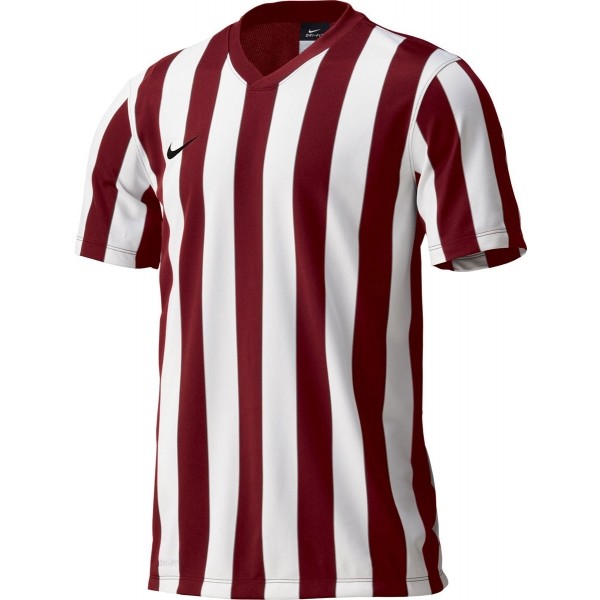 Nike STRIPED DIVISION JERSEY YOUTH červená L - Dětský fotbalový dres Nike
