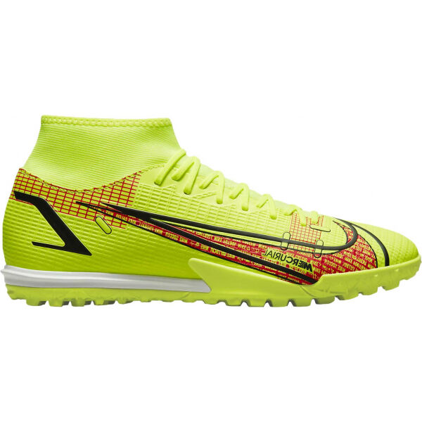 Nike MERCURIAL SUPERFLY 8  ACADEMY TF  10.5 - Pánské turfy Nike