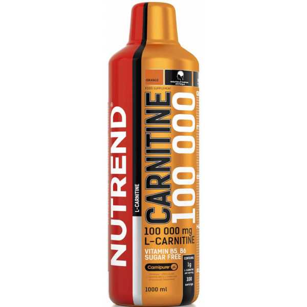 Nutrend CARNITINE 100000 1L POMERANČ   - Karnitinový doplněk Nutrend