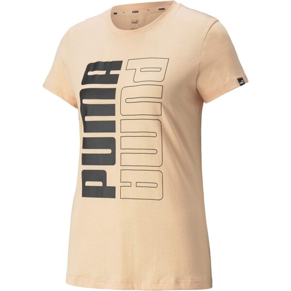 Puma POWER LOGO TEE  L - Dámské sportovní triko Puma