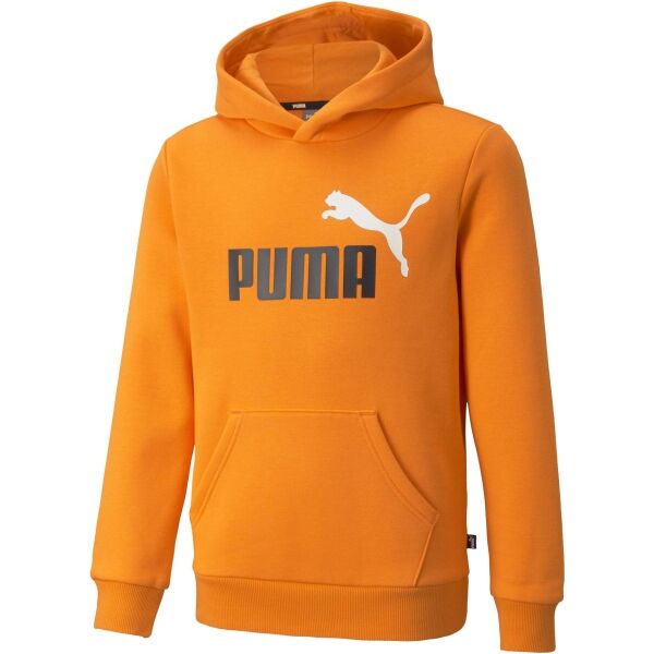 Puma ESS + 2 COL BIG LOGO HOODIE FL B  140 - Chlapecká mikina Puma