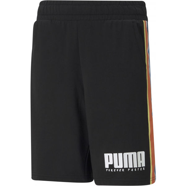 Puma ALPHA TAPE SHORTS  128 - Chlapecké sportovní šortky Puma