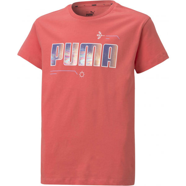 Puma ALPHA TEE G  128 - Dívčí triko Puma