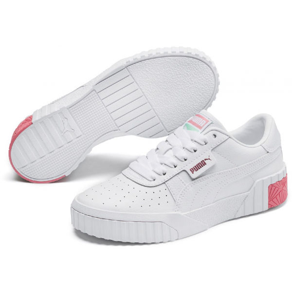 Puma CALI JR bílá 4 - Dívčí volnočasová obuv Puma