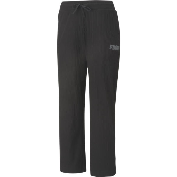 Puma MODERN BASIC RIBBED WIDE PANTS  XL - Dámské tepláky Puma