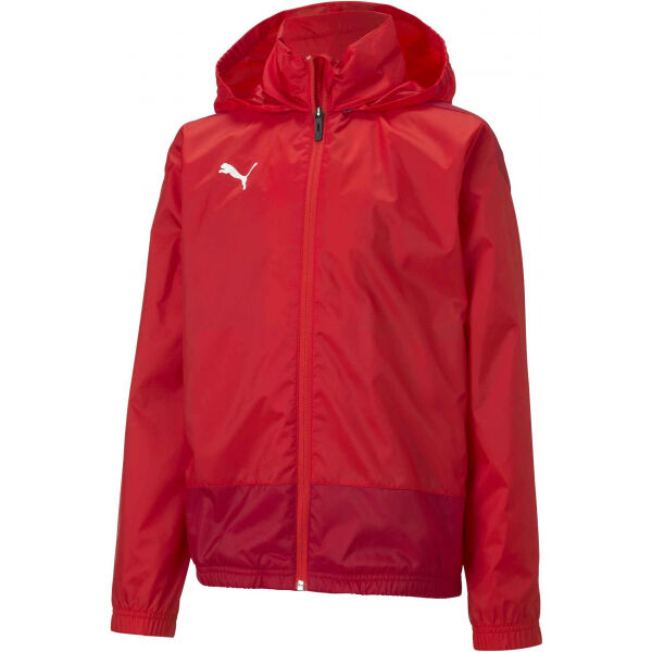 Puma TEAMGOAL 23 TRAINING RAIN JACKET JR  152 - Dětská šusťáková bunda Puma