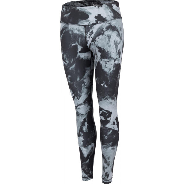 Reebok MYT AOP POLY TIGHT  L - Dámské legíny Reebok