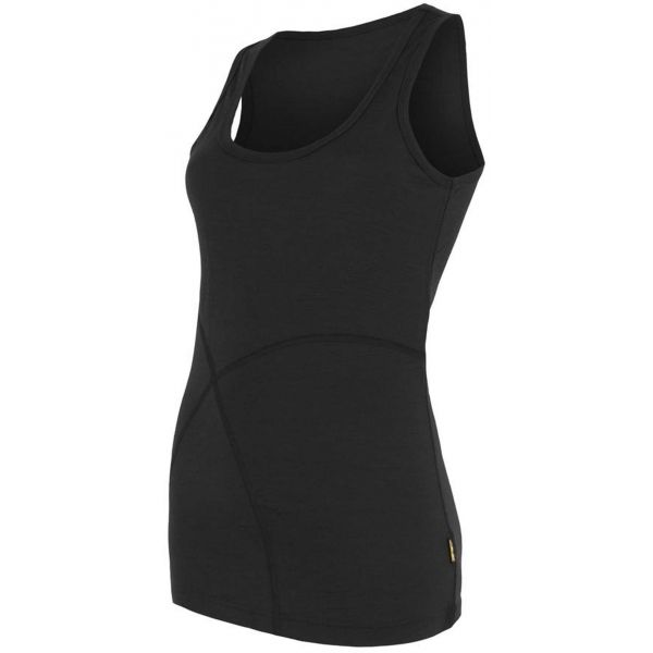 Sensor MERINO ACTIVE W černá XL - Dámské tílko Sensor