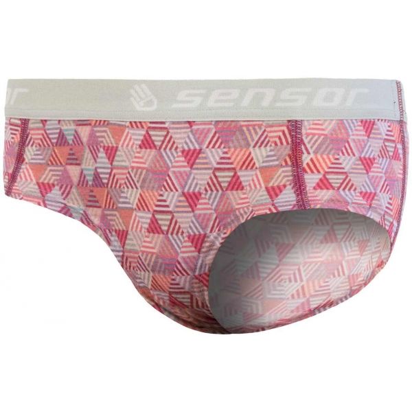Sensor MERINO IMPRESS fialová M - Dámské funkční kalhotky Sensor
