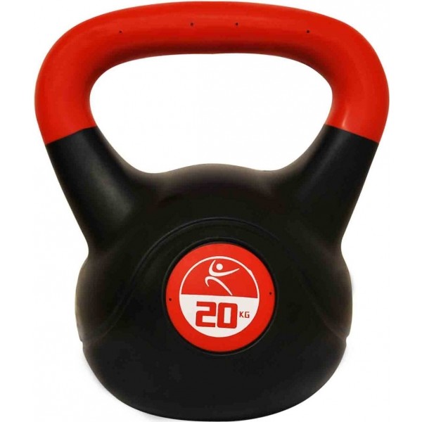 SPORT TEAM LIFEFIT KETTLEBELL VINYL 20KG  20 KG - Jednoruční činka SPORT TEAM