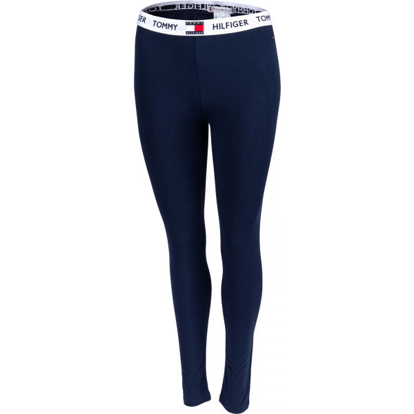 Tommy Hilfiger LEGGING tmavě modrá S - Dámské legíny Tommy Hilfiger