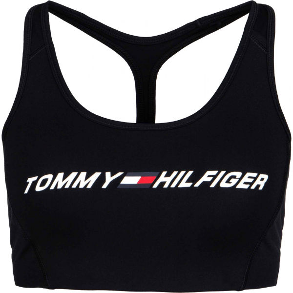 Tommy Hilfiger LIGHT INTENSITY GRAPHIC BRA  M - Dámská sportovní podprsenka Tommy Hilfiger