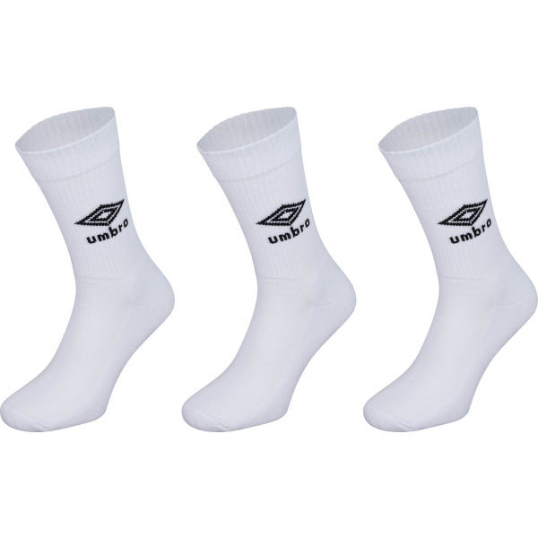 Umbro SPORTS SOCKS - 3 PACK  M - Ponožky Umbro