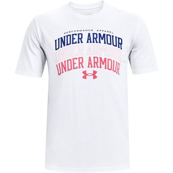 Under Armour MULTI COLOR COLLEGIATE SS  L - Pánské triko Under Armour