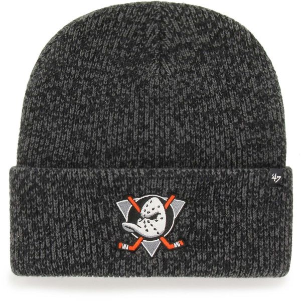 47 NHL Anaheim Ducks Brain Freeze CUFF KNIT šedá UNI - Zimní čepice 47