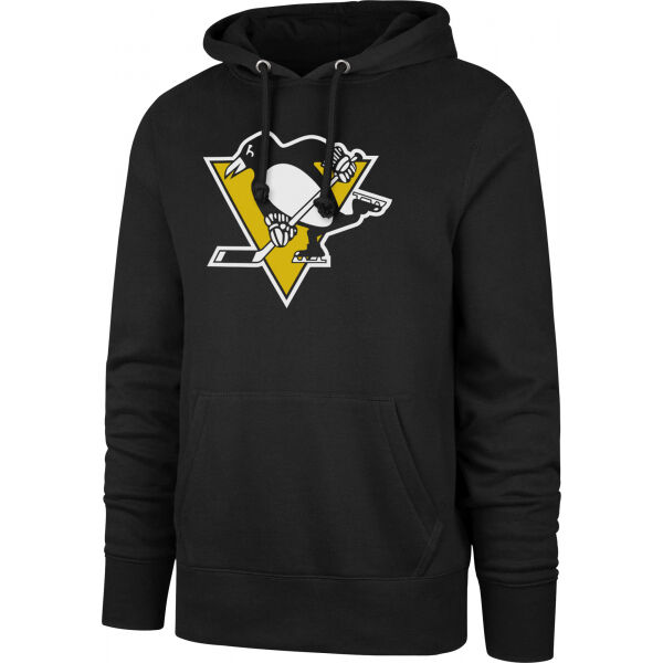 47 NHL PITTSBURGH PENGUINS IMPRINT BURNSIDE HOOD  M - Pánská mikina 47