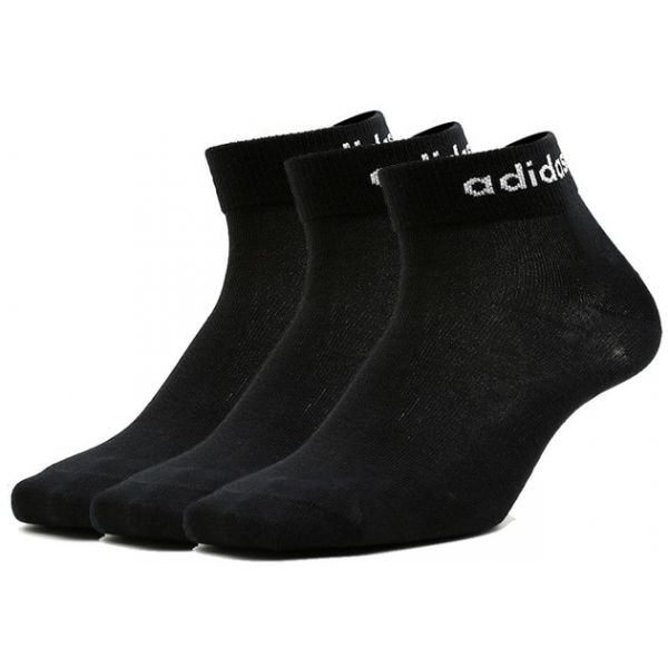 adidas BS ANKLE 3PP černá 35 - 38 - Set ponožek adidas