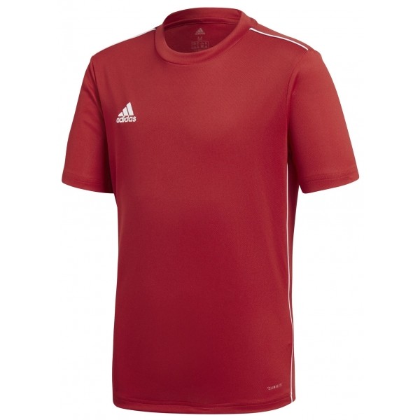 adidas CORE18 JSY Y červená 164 - Juniorský fotbalový dres adidas