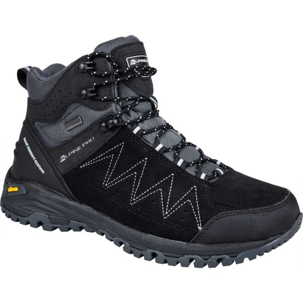ALPINE PRO ZEMERE MID  43 - Pánská outdoorová obuv ALPINE PRO