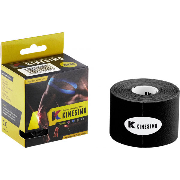 Ares KINESIMO SUPERIOR KINESILOGY TAPE černá 500 - Sportovní tejp Ares