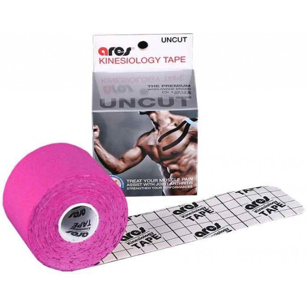 Ares KINESIO TAPE RUZOVA 5CM X 5M růžová 500 - Sportovní tejp Ares