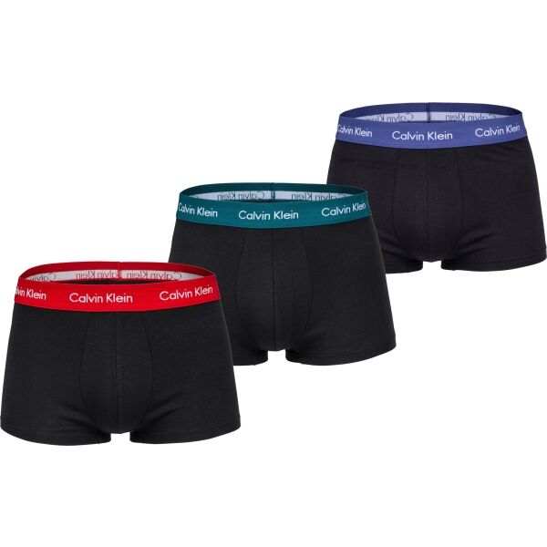 Calvin Klein 3 PACK LO RISE TRUNK  S - Pánské boxerky Calvin Klein