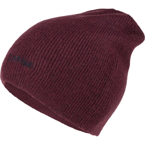 Calvin Klein BASIC WOOL NO FOLD BEANIE  UNI - Pánská zimní čepice Calvin Klein