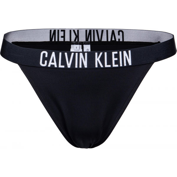 Calvin Klein HIGH RISE TANGA  M - Dámský spodní díl plavek Calvin Klein